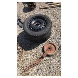 2-Hankook 205/ 55 R16 91T Tires and planter tire