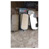 4-West Coast Truck Mirrors and 1-square truck