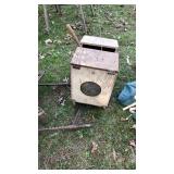 Ice Fisherman drag behind box, part of deer stand