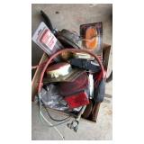 Lights still in boxes, ground strap and etc.