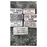 7-Wood Golf Signs