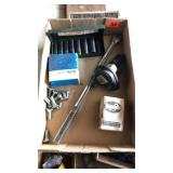Car parts and deep socket set