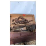 Wrenches, drill bits, hammer head