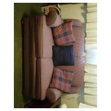 Plaid couch