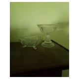 4 pieces of clear glass