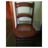 Cane bottom chair