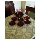 Red strawberry set