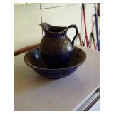 Pitcher and bowl