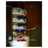 2.5 gallons of round up and 1 gallon of ortho