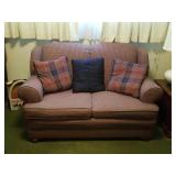 Plaid couch