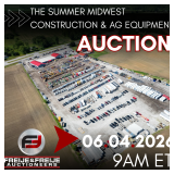 THE SPRING MIDWEST CONSTRUCTION & AG EQUIPMENT AUCTION JUNE 4TH 9 AM ET