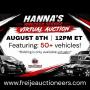 HANNA'S WRECKER SERVICE VIRTUAL VEHICLE AUCTION - AUGUST 8TH 12 PM ET