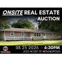 ONSITE REAL ESTATE AUCTION - AUGUST 25TH 6:30 PM - 6215 NOLTE STREET, INDIANAPOLIS, INDIANA 46221