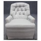 Upholstered Skirted Chair