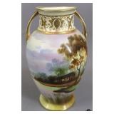 Nippon Hand Painted Vase
