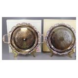 International Silver Co Trays 2pc
