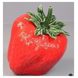 Ceramic Strawberry Cookie Jar