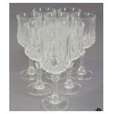 Crystal Stemware 8pc