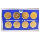 1968 Enco 35th Ann. S.W.C. Broadcasts Coin Set
