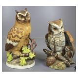 Owl Figurines 2pc
