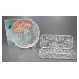 Mikasa Crystal Dishware 3pc