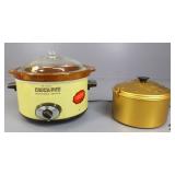 Rival Crockpot w/Bread & Cake-Bake 2pc