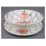 Ceramic Bowl & Plate 2pc