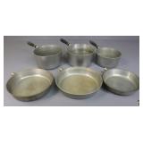 Hammered Club Aluminum Cookware 6pc