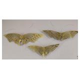 Metal Butterfly Decor 3pc