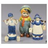 Figurines made in Japan 3pc