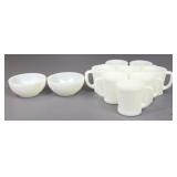 Fire King Oven Ware Mugs & Bowls pc