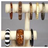 Bangle Bracelets 8pc