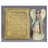 Timeless Treasure Figurine, Wall Plaque 2pc