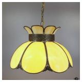 Glass & Metal Hanging Light