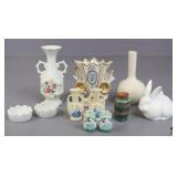 Small Vases, Figurines - Dept 56, Georgian  11pc