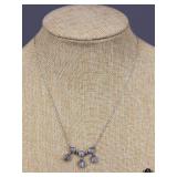 Sterling Silver Moonstone Necklace