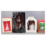 Hallmark Keepsake Ornaments 4pc