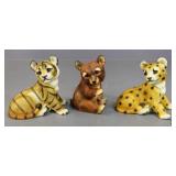 Ceramic Animal Figurines 3pc