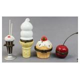 Ice Cream/Cake Themed Trinket Boxes 4pc