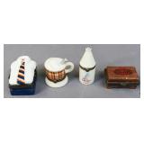 Mens Trinket Boxes 4pc