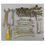 Tools-Wrenches, Screwdrivers, Socket Wrench 25+pc