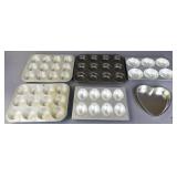 Muffin/Cake Tins 6pc