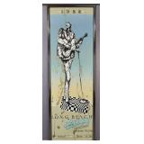 Framed Print "Long Beach Blues Festival"