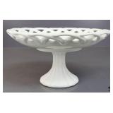 Milk Glass Compote
