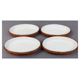 Individual Baking Dishes W/Baskets 4 Sets
