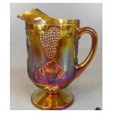 Carnival Glass Pitcher