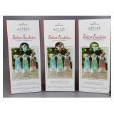 Hallmark Artist Collection Festive Fountains 3pc