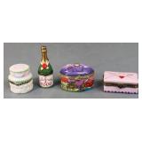 Trinket Boxes 4pc