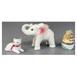 Figurines, Trinket Box 3pc