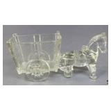 Glass Decor - Horse & Cart